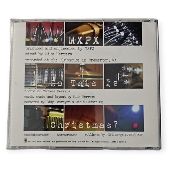 MxPx – So This‎ Is Christmas? [2003 Promotional CD Single] - Picture 2 of 3